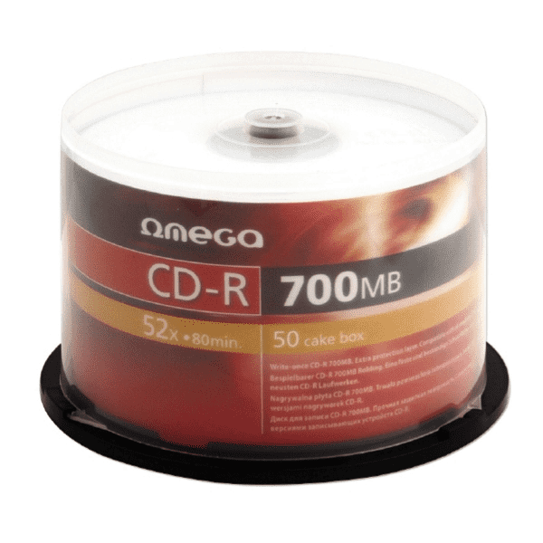 Płyta CD-R Omega 700MB cake 50szt.