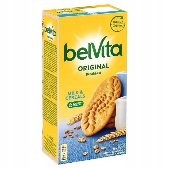 Ciastka zbożowe Belvita Milk&Cereals 300g