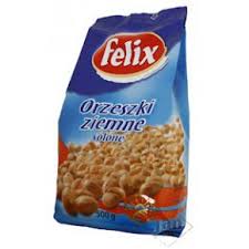 Orzeszki ziemne Felix smażone i solone 380g