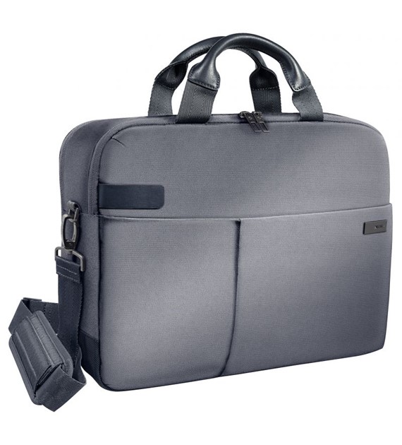 Torba Leitz Complete Smart na laptopa 13,6” srebrno-szary