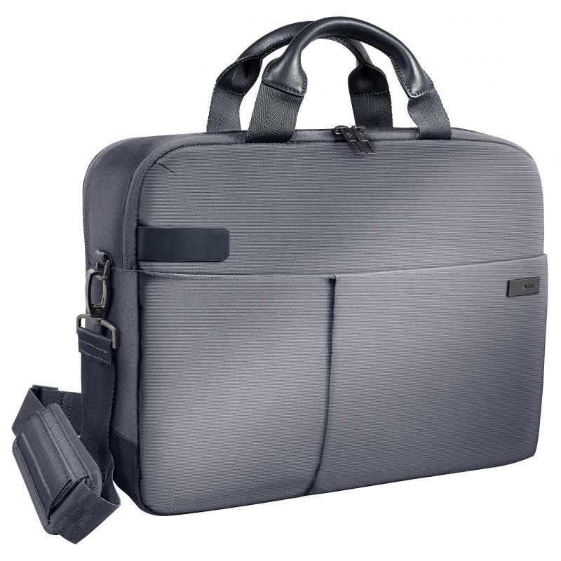 Torba Leitz Complete Smart na laptopa 13,6” srebrno-szary