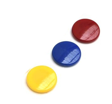 Magnesy Argo 50mm mix 3szt.