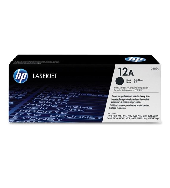 Toner HP Q2612A black