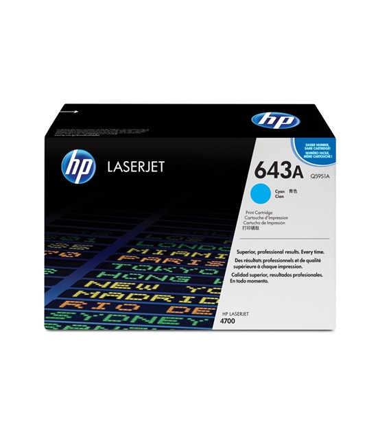 Toner HP Q5951A cyan
