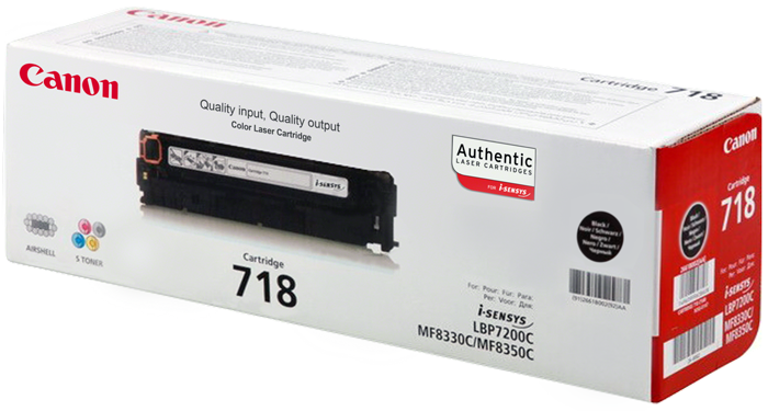 Toner do Canon CRG-718BK czarny