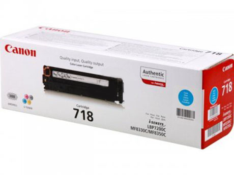 Toner do Canon CRG-718C cyan