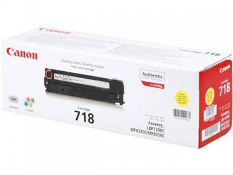 Toner do Canon CRG-718Y yellow