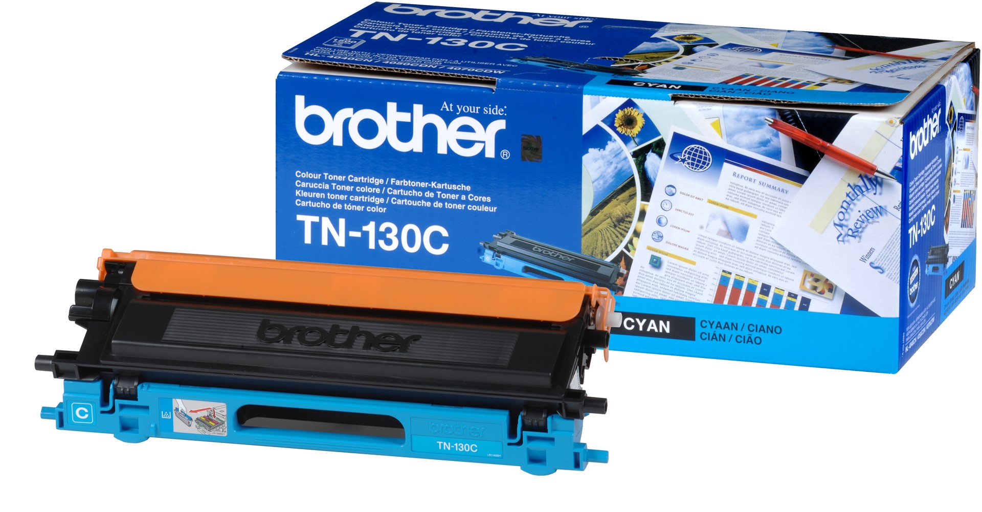 Toner do Brother TN-130 cyan