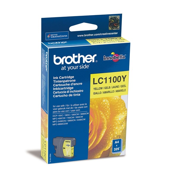 Tusz Brother LC-1100 yellow
