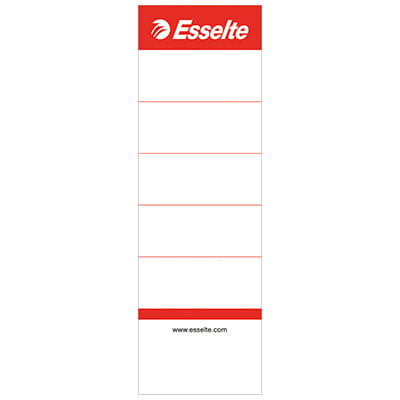 Etykiety Esselte do segregatora wsuwa.50x158 10szt