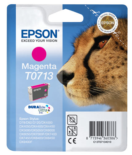 Tusz Epson T0713 magenta