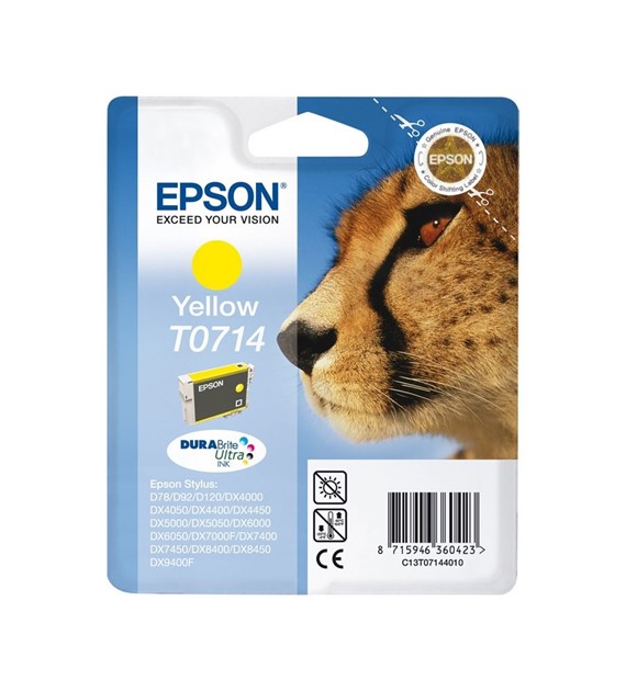 Tusz Epson T0714 yellow