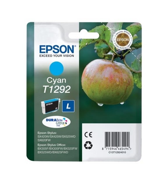 Tusz Epson T1292 cyan