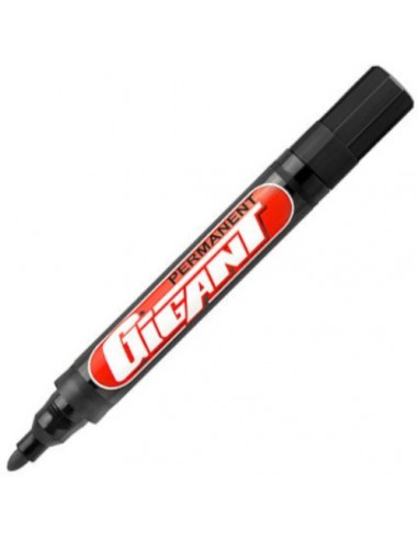 Marker permanentny Kamet Gigant okrągły czarny