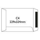 Koperta C4 HK biała op/250szt.90g