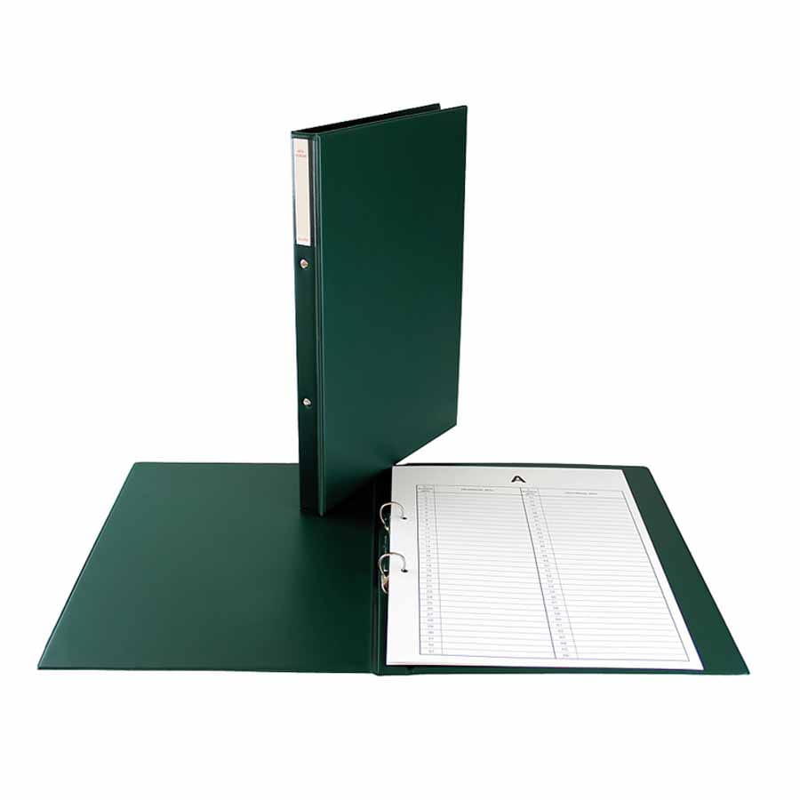 Teczka do akt osobowych Biurfol PVC A4/2R zielony