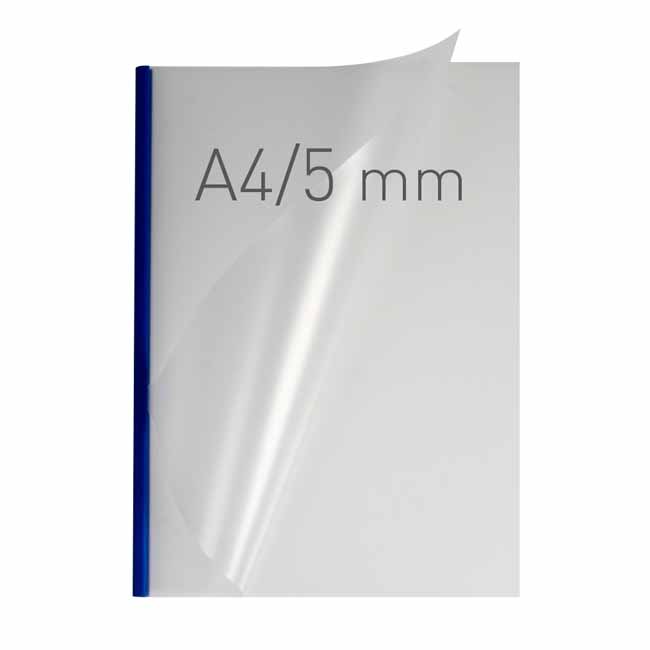 Okładka O.easyCOVER Double Semi Matt A4 5mm niebieski 40szt.