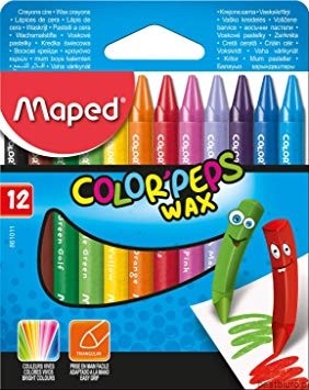 Kredki świecowe Maped Color'Peps 12 kolorów