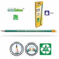 Ołówek Bic Evolution Ecolutions HB z gumką