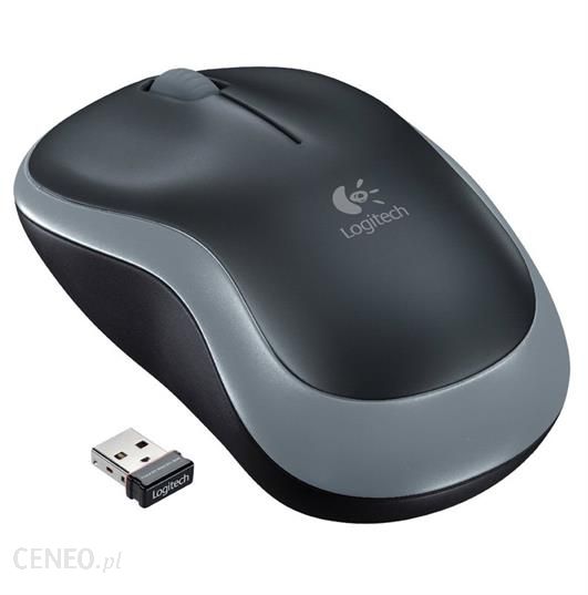 Myszka bezprzewodowa Logitech WRLS M185 szary