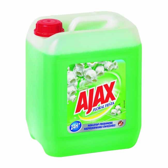 Płyn uniwersalny Ajax 5L konwalia zielony