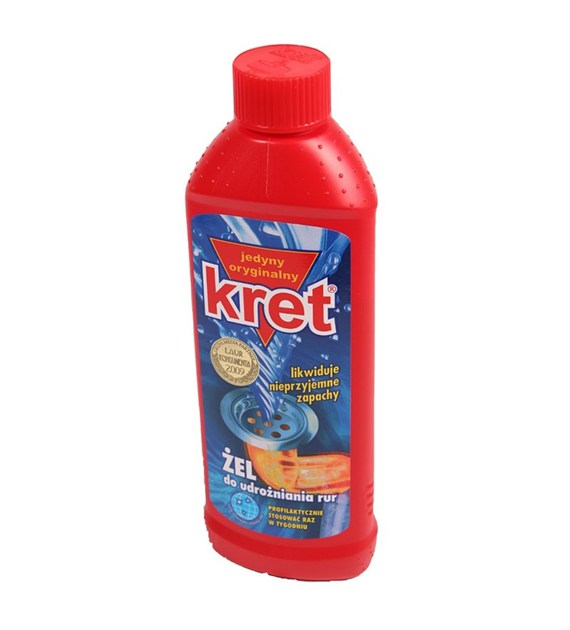 Kret do udrażniania rur 500ml żel