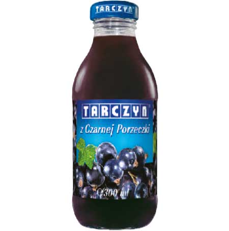 Sok Tarczyn 0,3L czarna porzeczka x 15szt