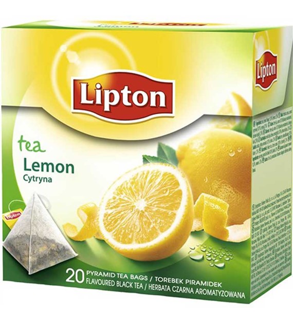 Herbata Lipton Lemon piramidka 20szt.