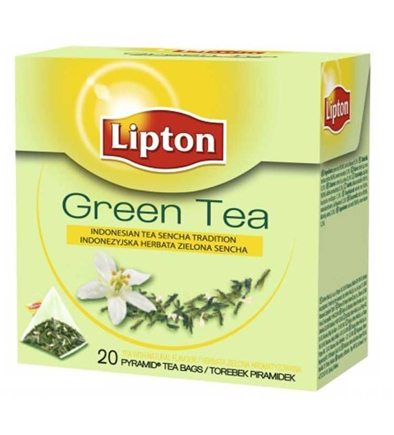 Herbata Lipton Green piramidka 20szt.