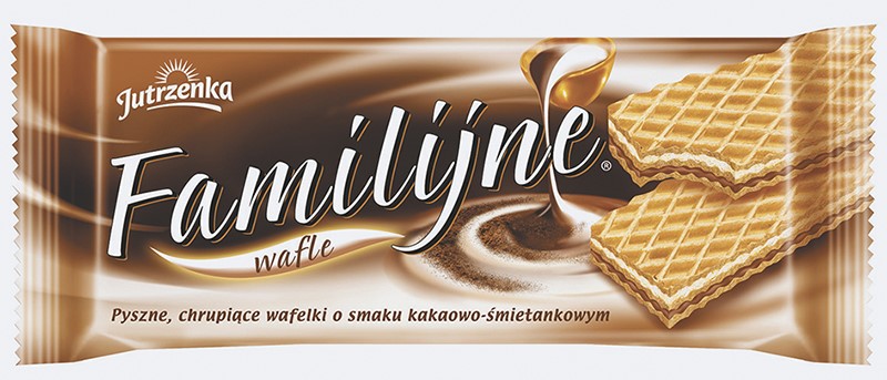Wafle Familijne 180g orzechowe