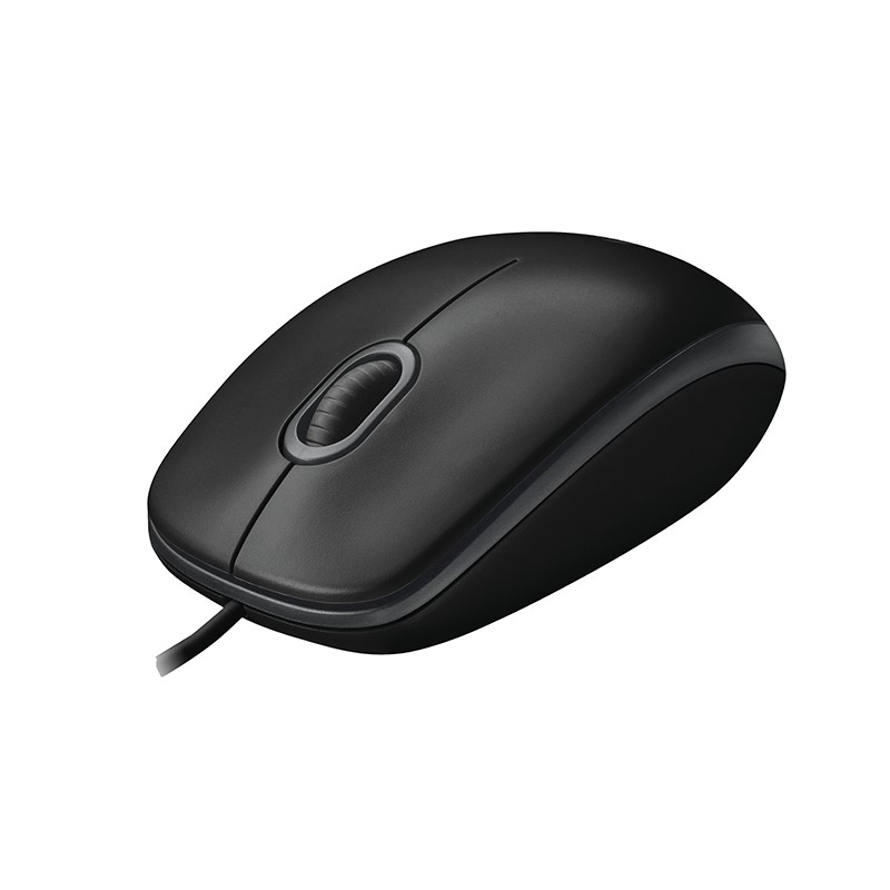 Mysz przewodowa  Logitech B100 czarny