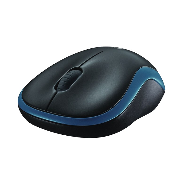 Myszka bezprzewodowa  Logitech WRLS M185 niebieski