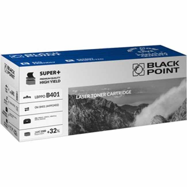 Toner Black Point do Oki B401, MB441, MB451