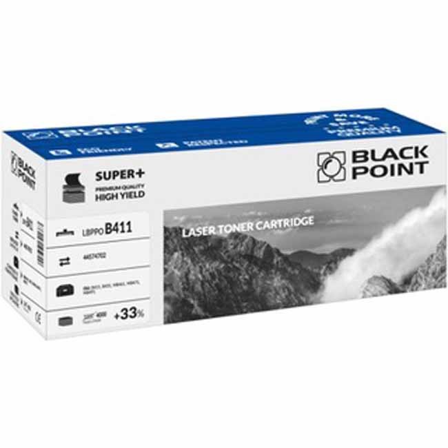 Toner Black Point do Oki B411, B431, MB461, MB471, MB491