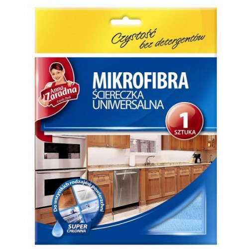 Ściereczka z mikrofibry uniwersalna AZ niebieska