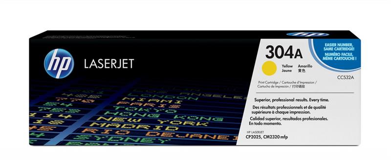 Toner HP CC532A yellow
