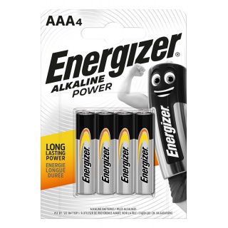 Bateria Energizer Alkaline Power AAA 4 szt.