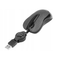 Mysz optyczna przewodowa A4Tech N-60F-1 Brushed Black USB