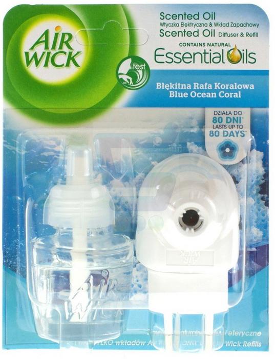 Odświeżacz Air Wick elekt+zapas 19ml Rafa koralowa