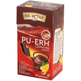 Herbata BIG-ACTIVE PU-ERH czerwona cytrynowa 100g liściasta