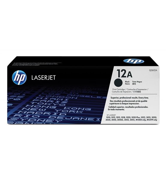 Toner HP Q2612A black