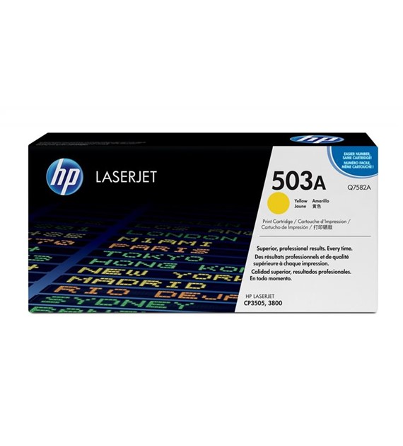 Toner HP Q7582A yellow