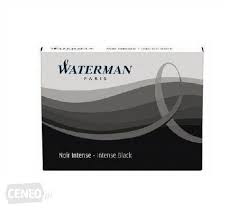 Naboje Waterman czarne długie S0110850 8szt
