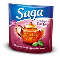 Herbata Saga earl grey 40szt.