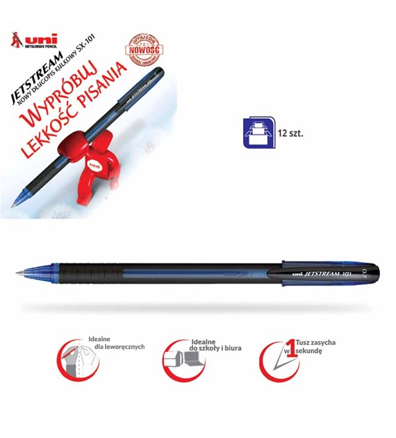 Długopis Uni SX-101 niebieski